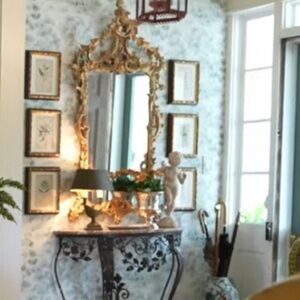 🌹 FREE w/purchase Botanical Art Print with Pink Flowers vintage